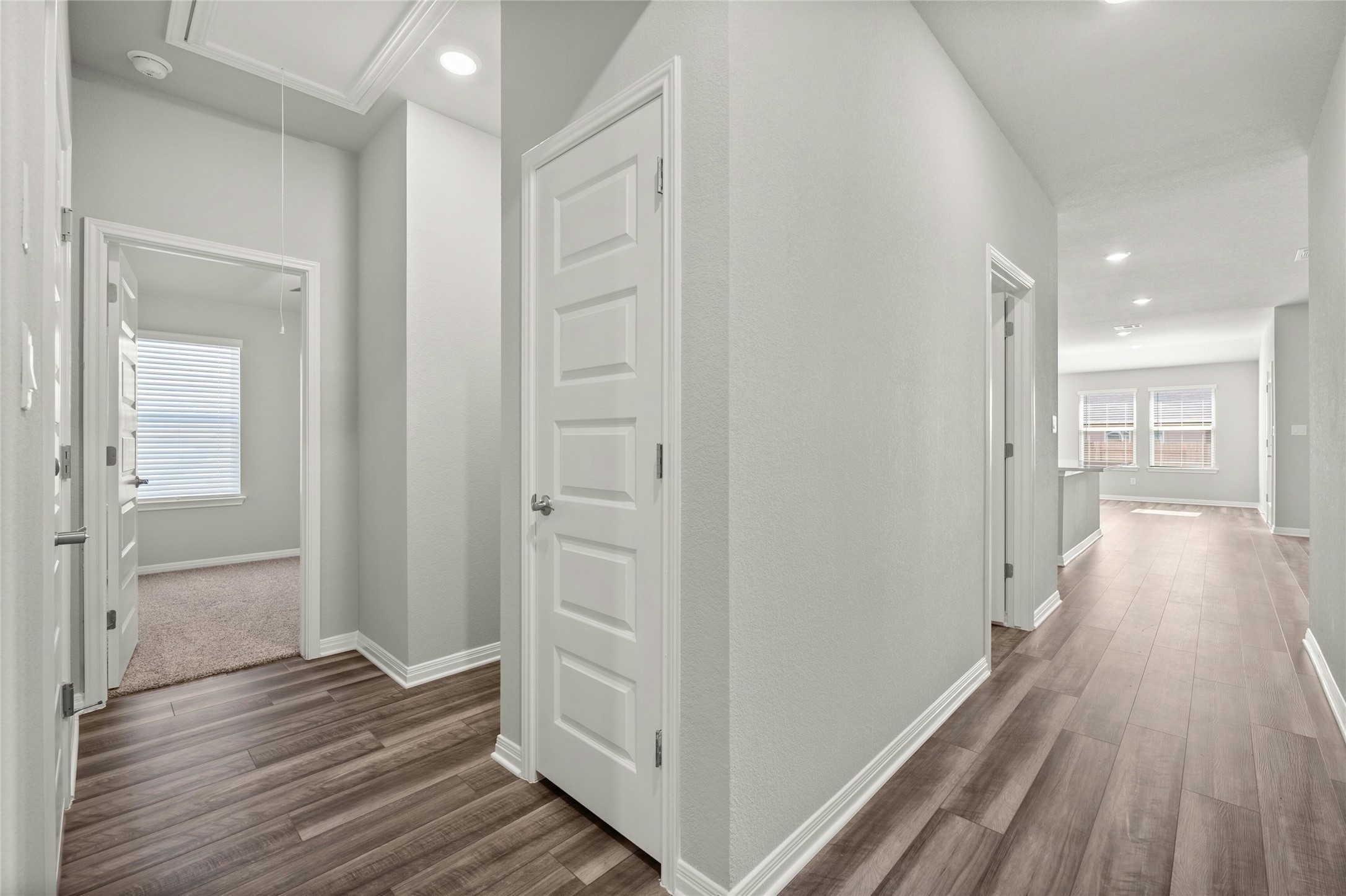 2805 Moyer Lane Round Rock, TX 78665 - Photo 7 of 25 a view of hallway with wooden floor