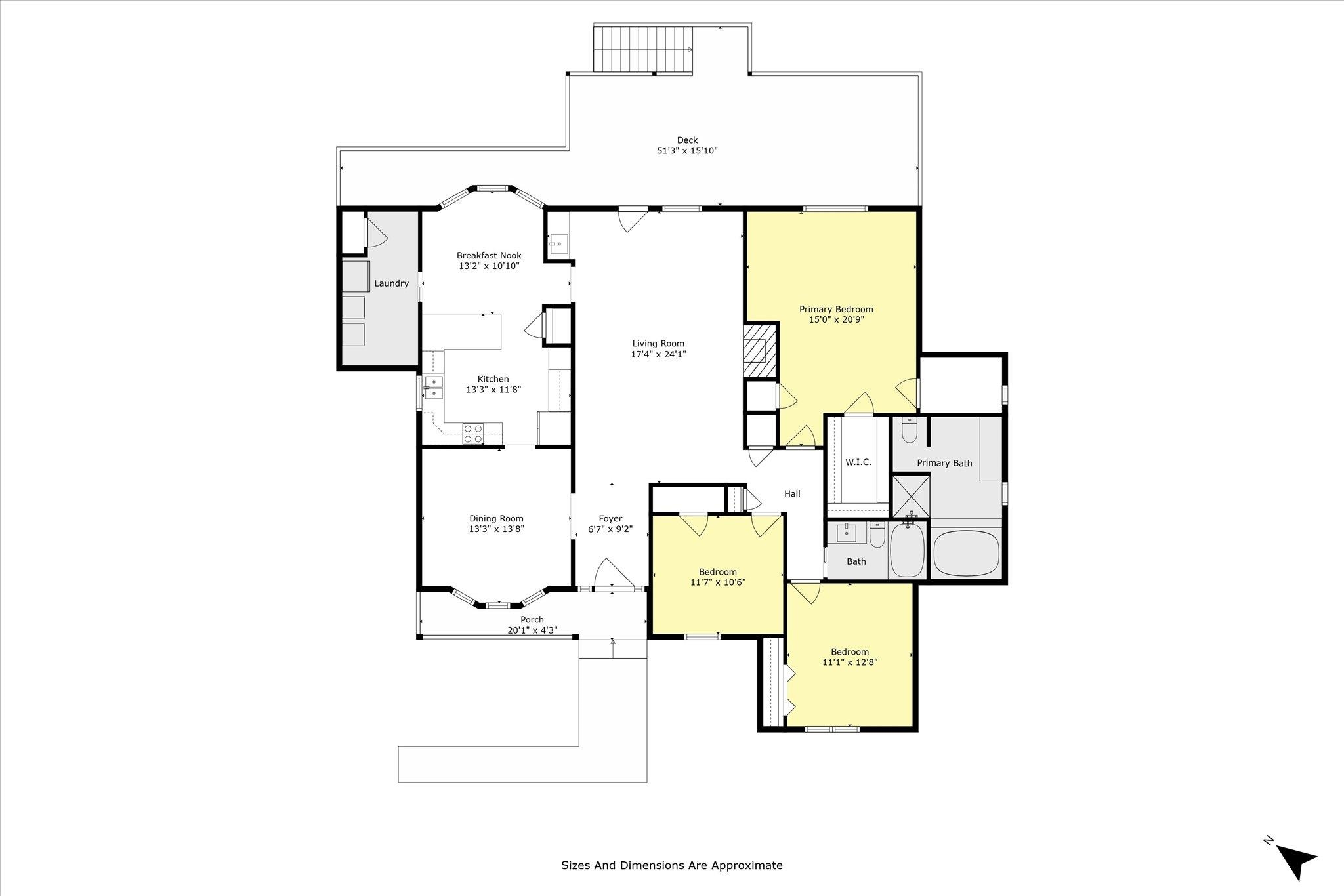 107 Hemphill Circle Daphne, AL 36526 - Photo 34 of 35 Floor Plan
