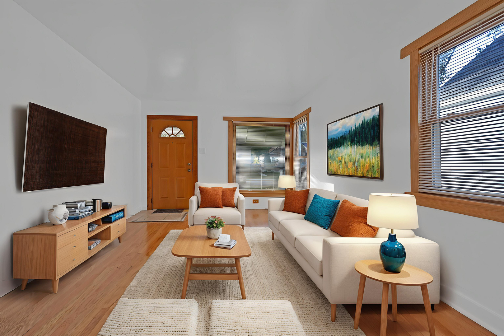 31 46th Avenue Bellwood, IL 60104 - Photo 3 of 30 a living room with furniture and a flat screen tv