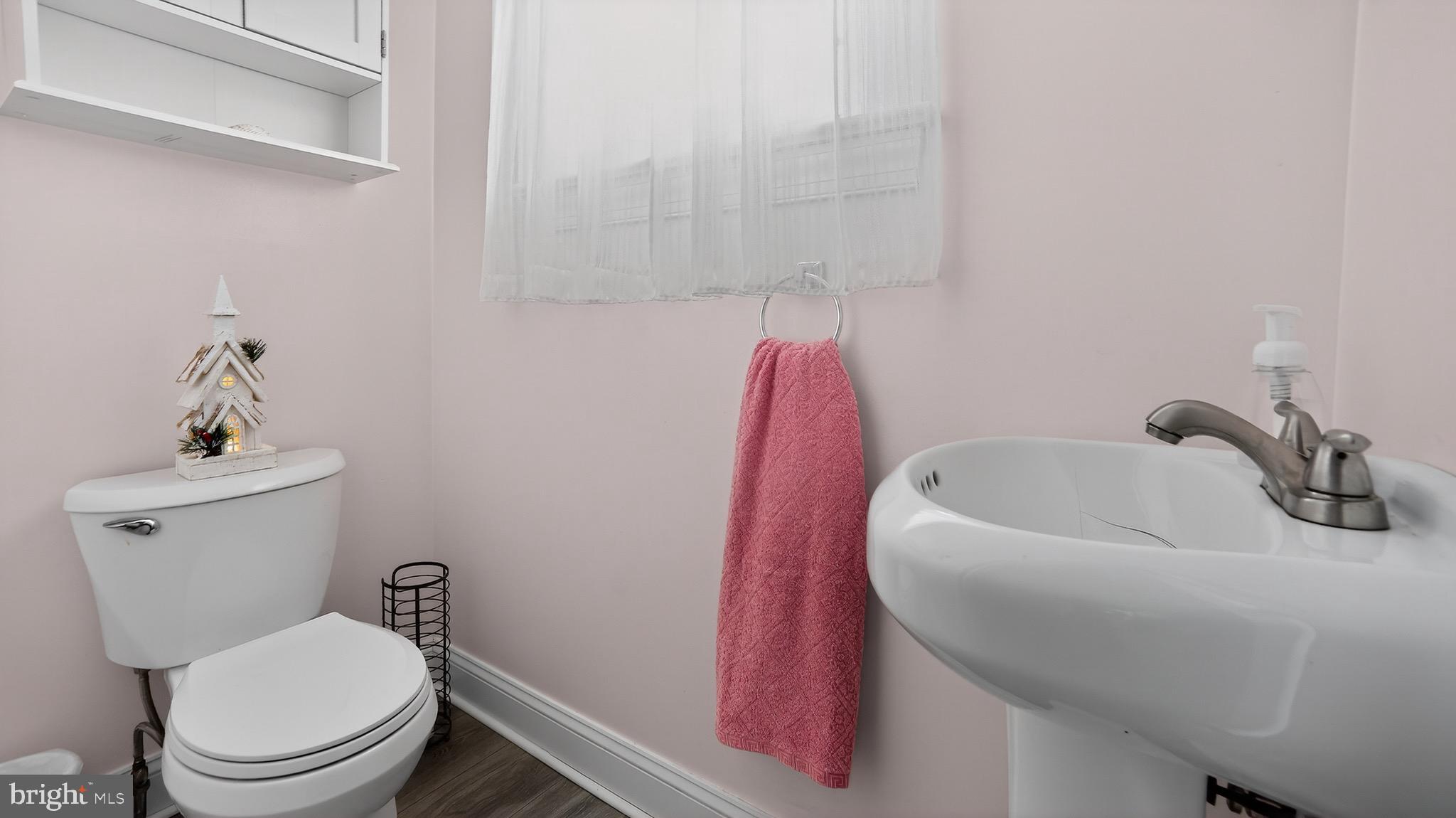 513 Jacobs Road Narvon, PA 17555 - Photo 24 of 69 a bathroom with a sink a toilet and a mirror