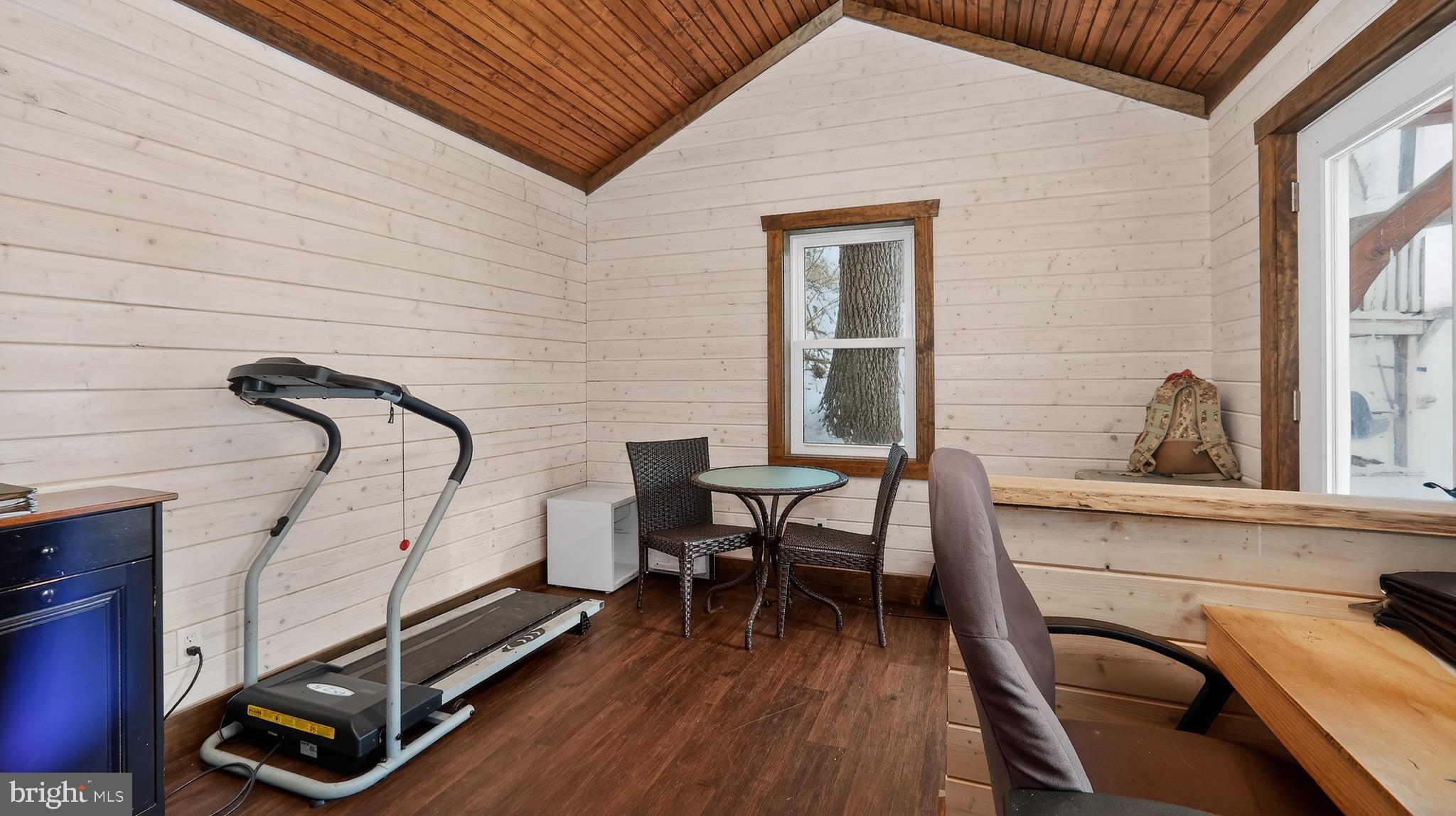 513 Jacobs Road Narvon, PA 17555 - Photo 33 of 69 a room with gym equipment and wooden floor