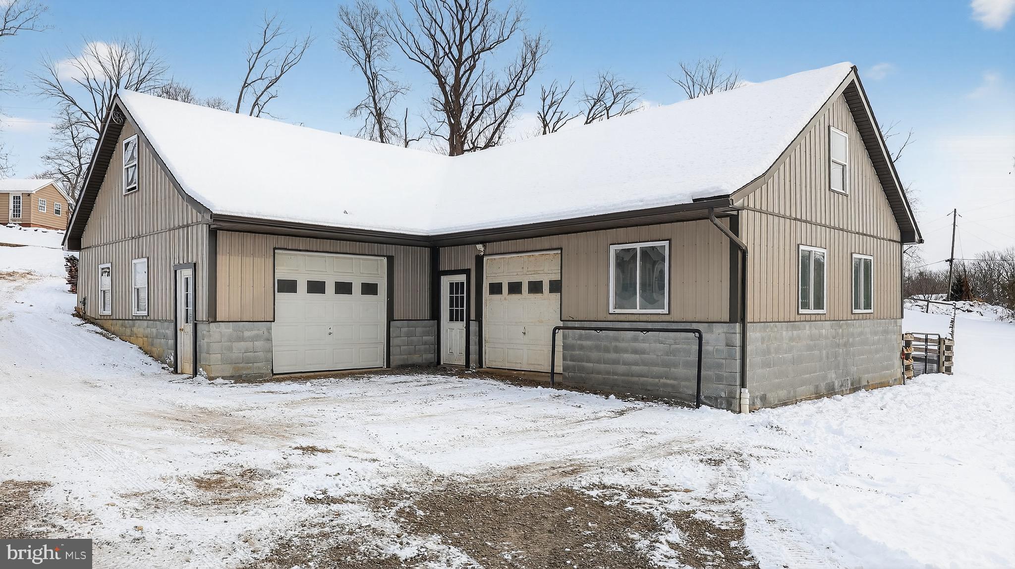 513 Jacobs Road Narvon, PA 17555 - Photo 36 of 69 a view of a house with a snow in the yard