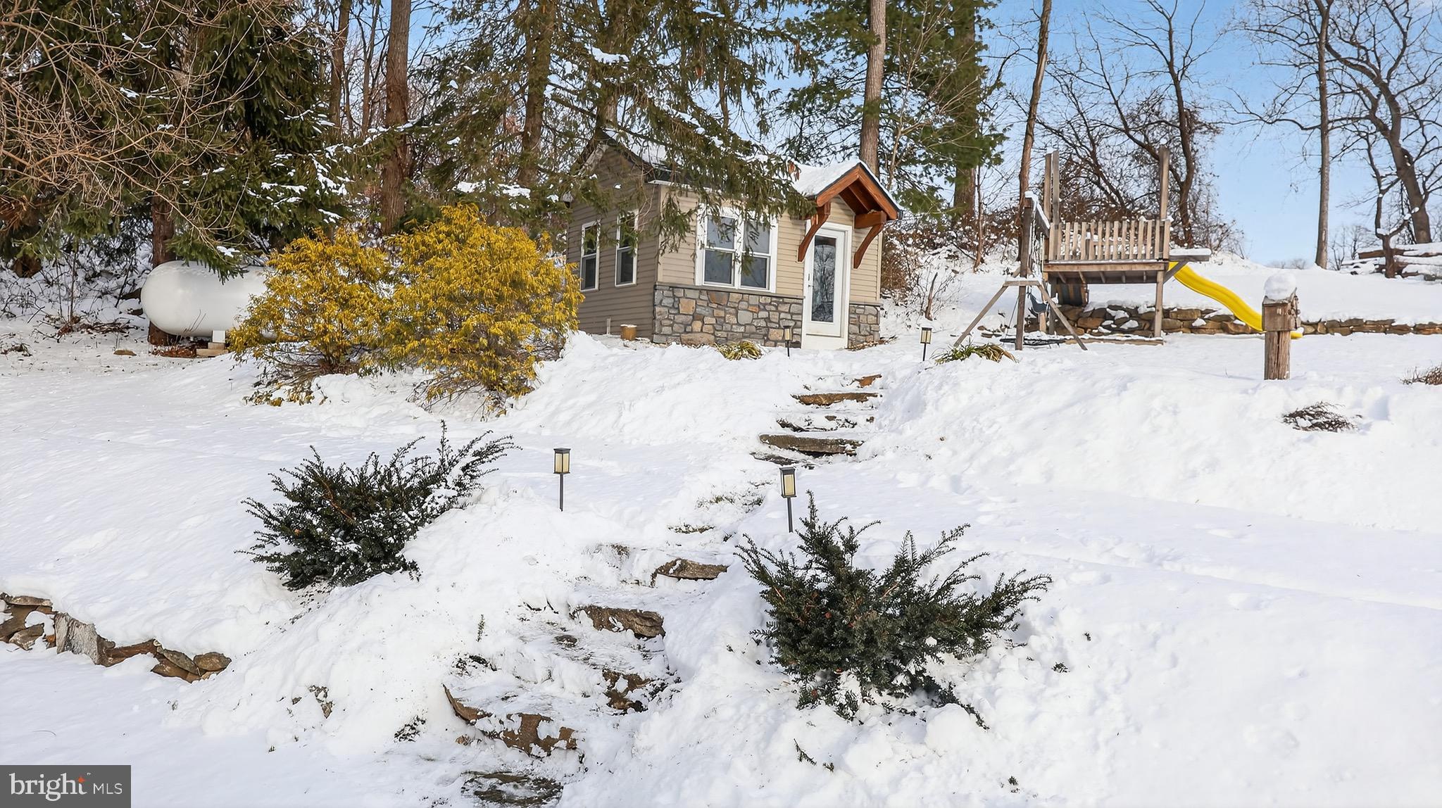 513 Jacobs Road Narvon, PA 17555 - Photo 47 of 69 a view of road with snow on the road