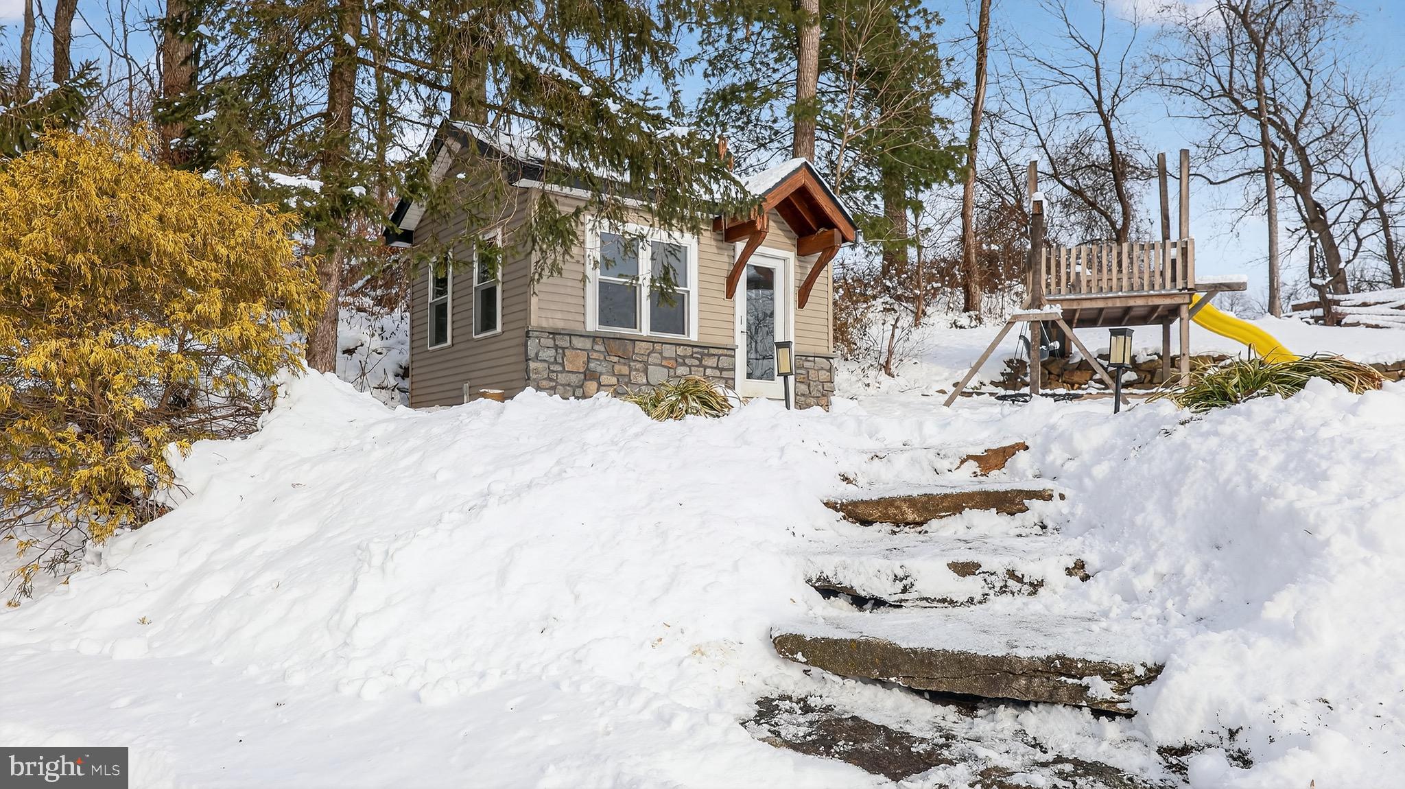 513 Jacobs Road Narvon, PA 17555 - Photo 48 of 69 a view of a house with snow on the yard