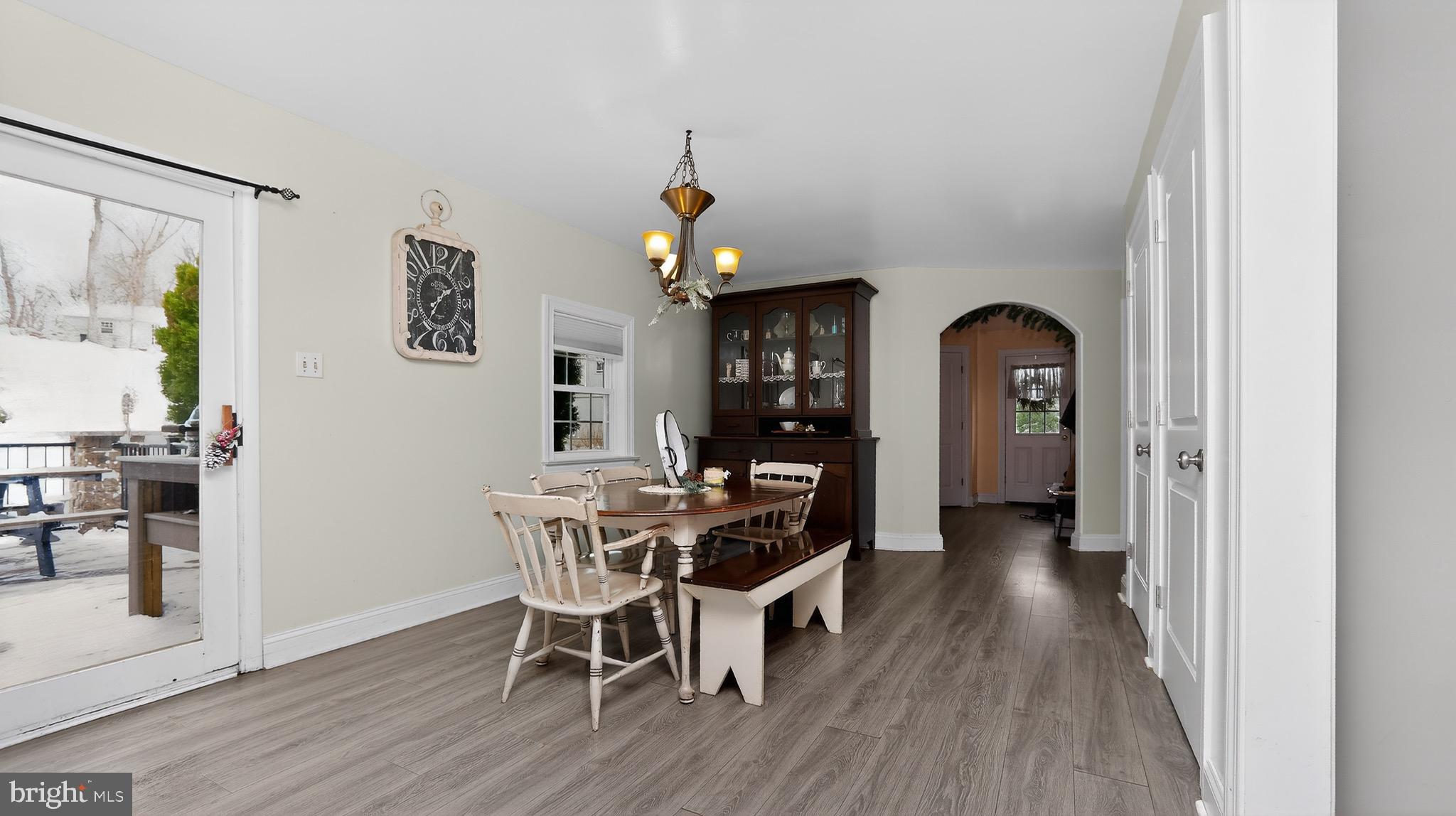 513 Jacobs Road Narvon, PA 17555 - Photo 5 of 69 a view of a dining room with furniture and wooden floor