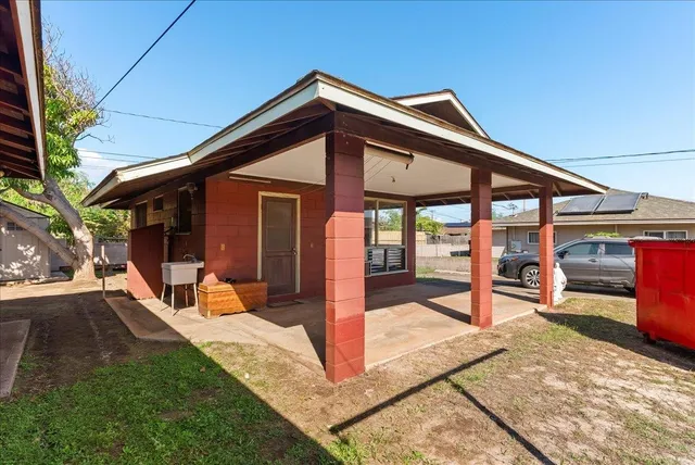 a front view of a house with porch