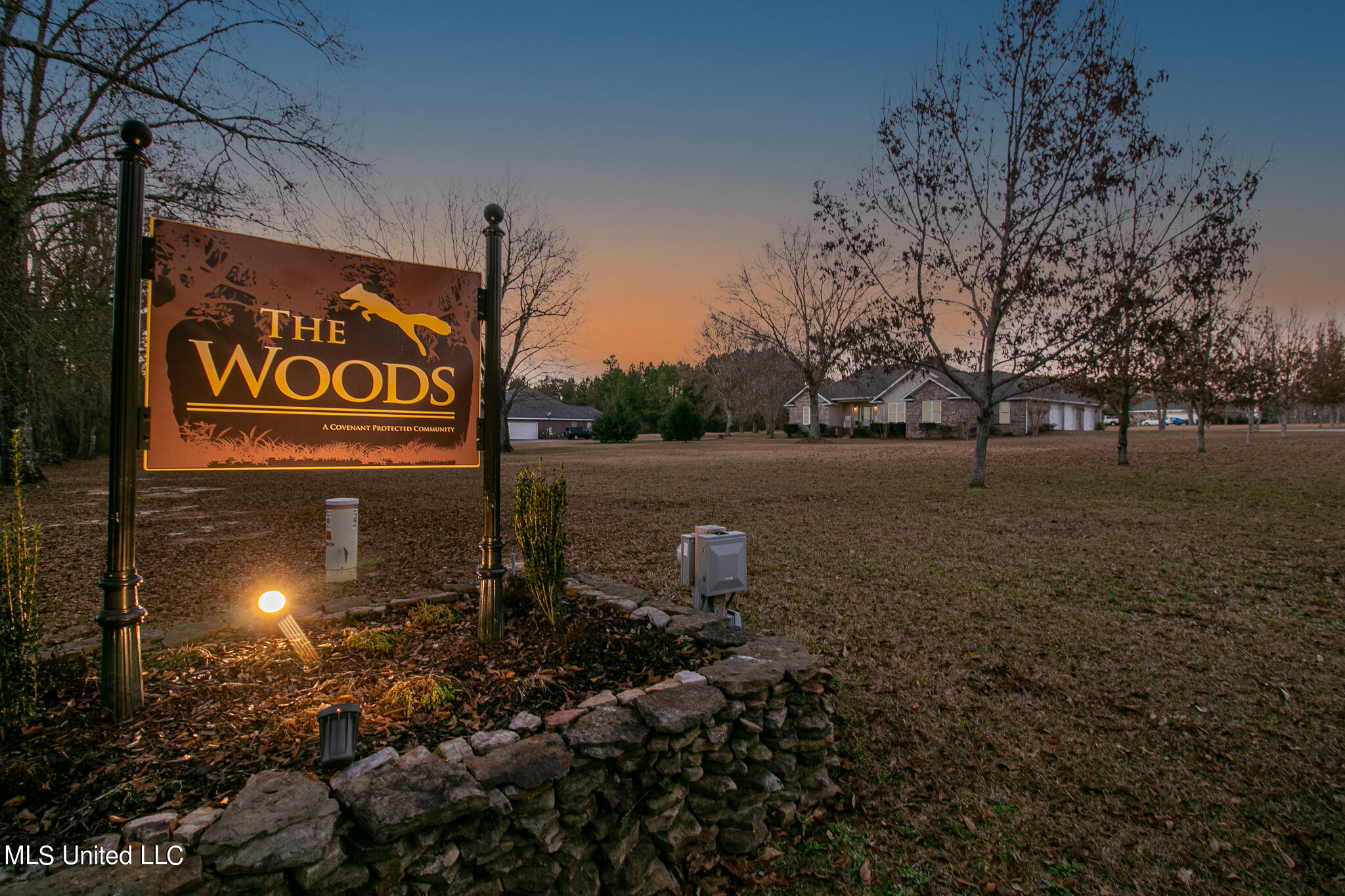 22176 Blackwell Farm Road Saucier, MS 39574 - Photo 34 of 37 The Woods Sign
