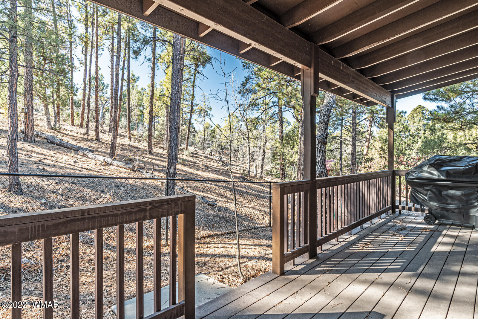 931 Cedar Ridge Run Show Low, AZ 85901 - Photo 19 of 20 a view of balcony with wooden floor
