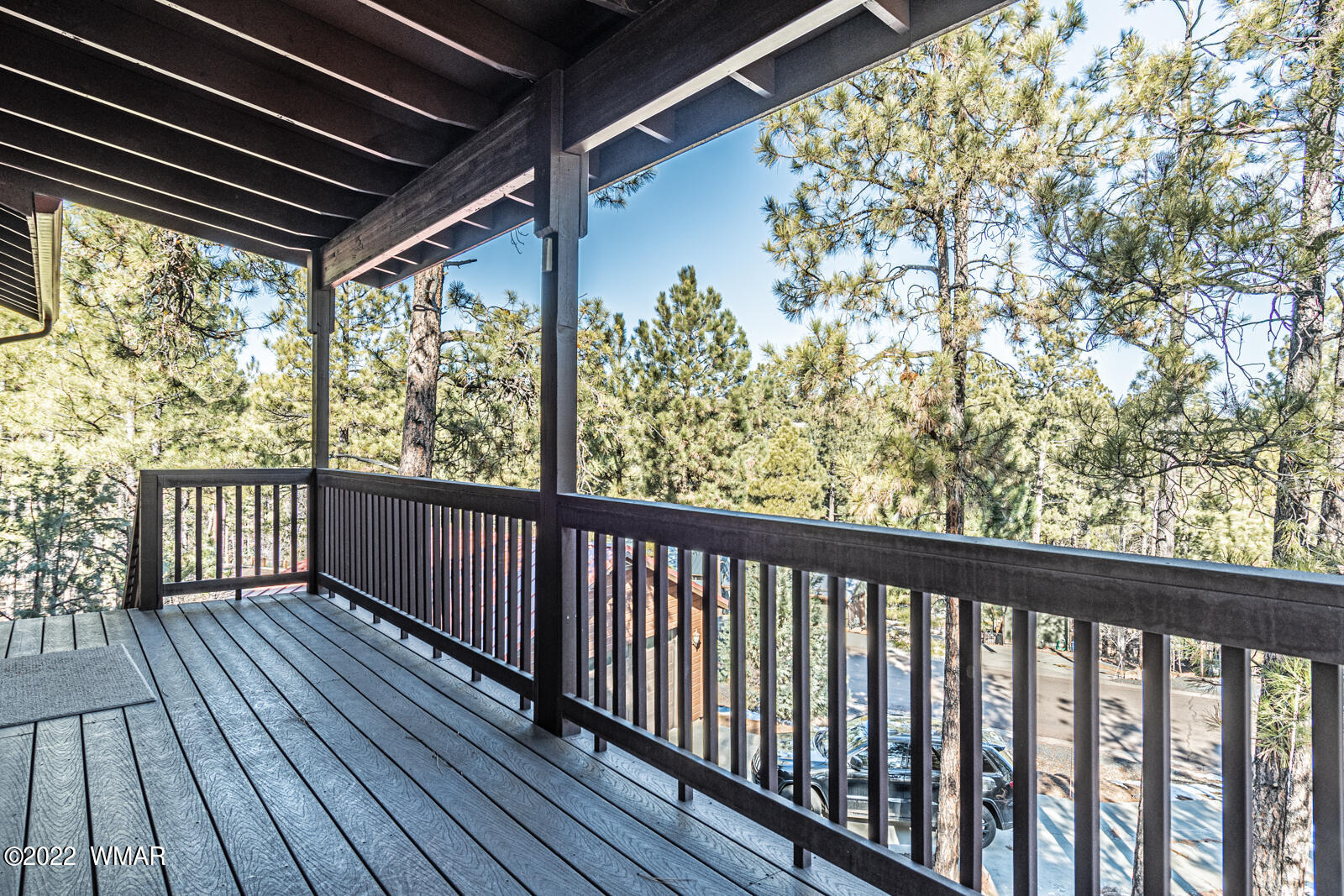 931 Cedar Ridge Run Show Low, AZ 85901 - Photo 3 of 20 a view of porch with wooden floor