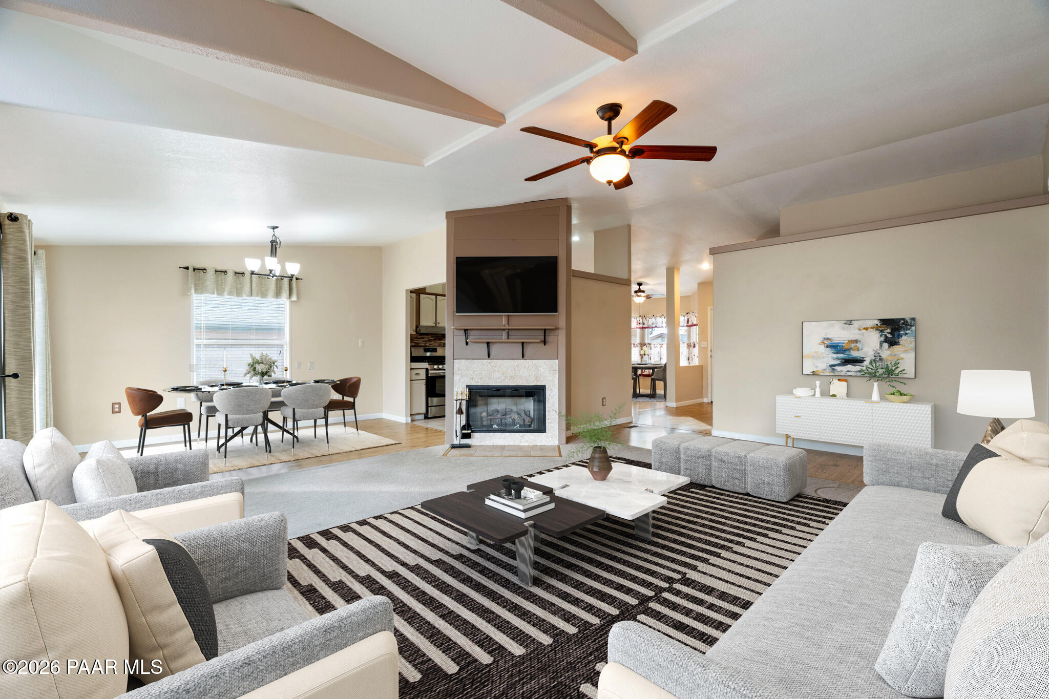 12170 East Obsidian Loop Road Prescott Valley, AZ 86327 - Photo 3 of 39 Living Room - 12170 Obsidian Loop