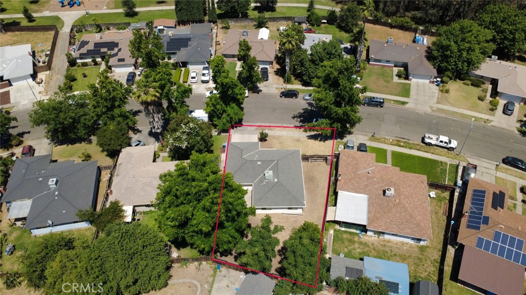 1840 Cheyenne Drive Merced, CA 95348 - Photo 88 of 90 an aerial view of residential houses with outdoor space and street view