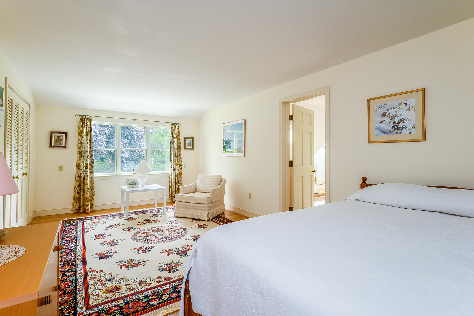 160 Point Hill Road West Barnstable, MA 02668 - Photo 22 of 39 a bedroom with a large bed and a window