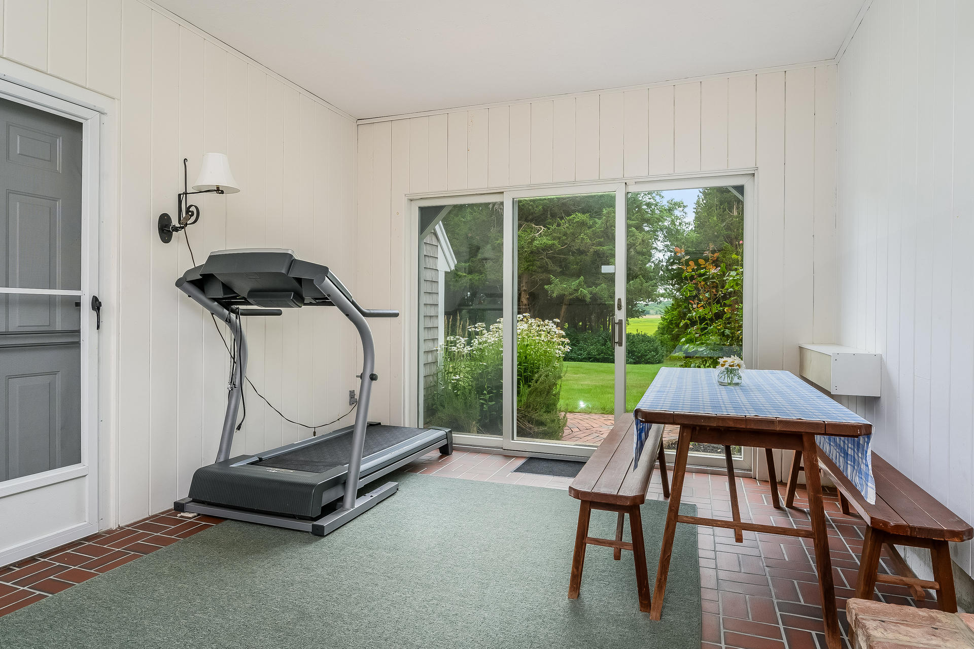 160 Point Hill Road West Barnstable, MA 02668 - Photo 24 of 39 a living room with furniture a window and a flat screen tv
