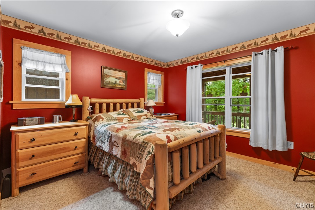 331 Pardee Road Russia, NY 13438 - Photo 16 of 31 Master Bedroom With Walk out to the Porch