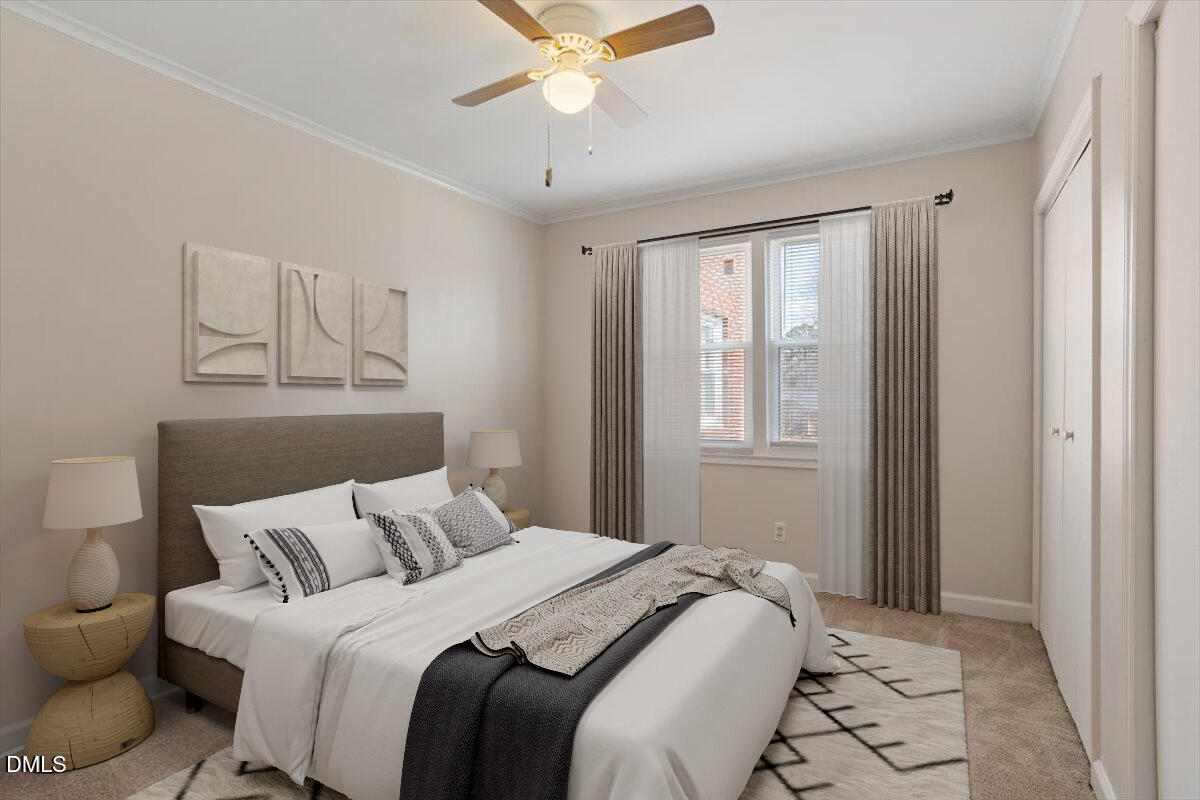 805 Daniels Street, Unit B Raleigh, NC 27605 - Photo 15 of 27 Bedroom_U