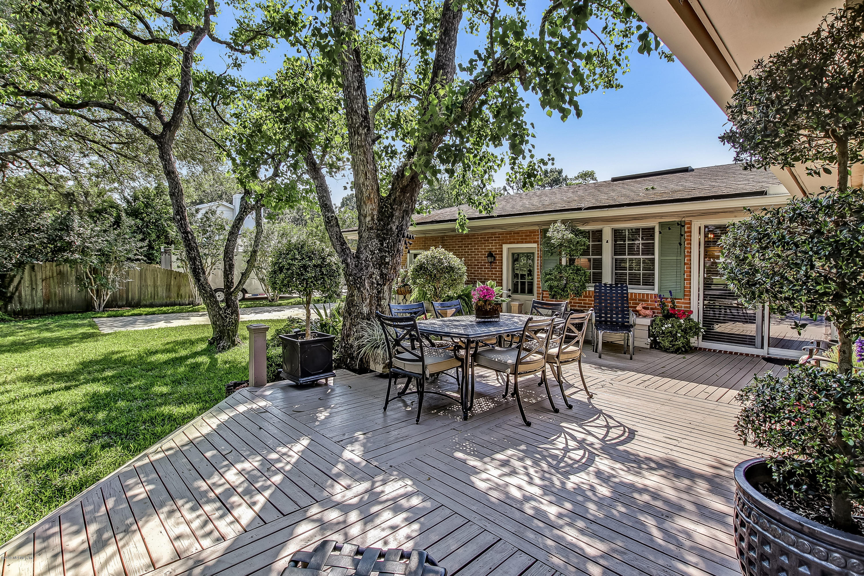4632 Prince Edward Road Jacksonville, FL 32210 - Photo 39 of 61 Deck in Afternoon