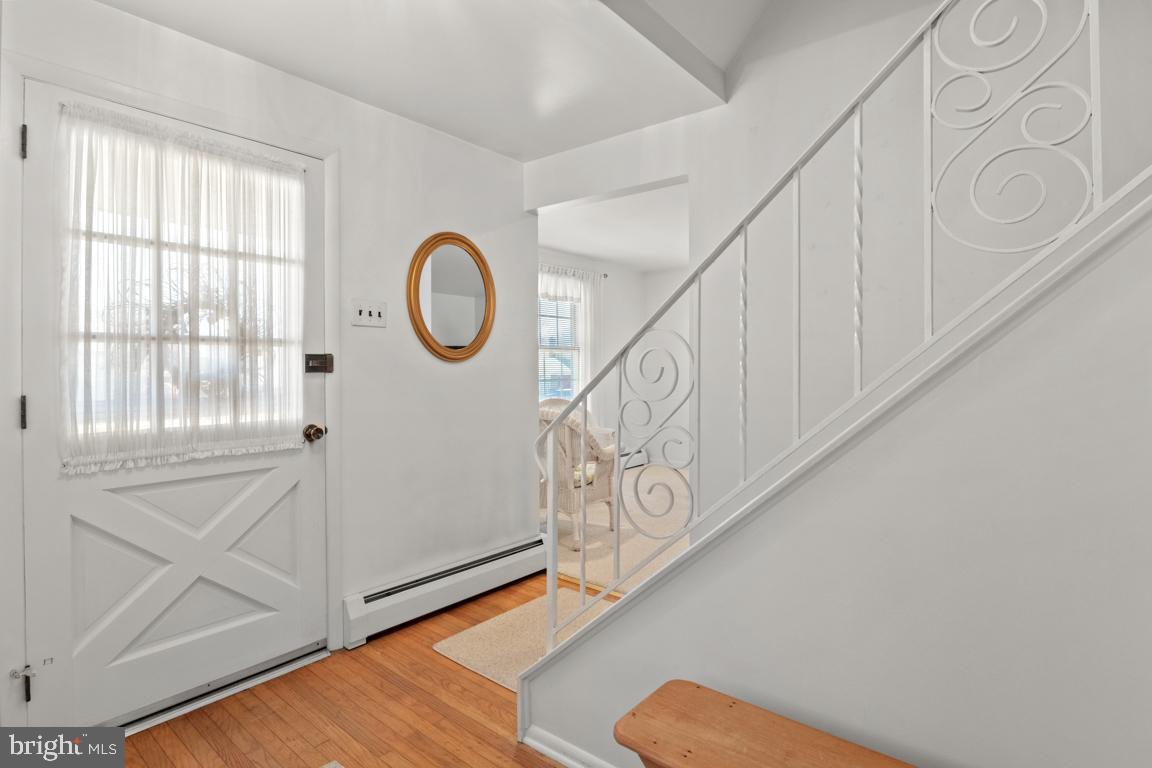 1538 Windmill Road Warminster, PA 18974 - Photo 4 of 32 a view of entryway with wooden floor