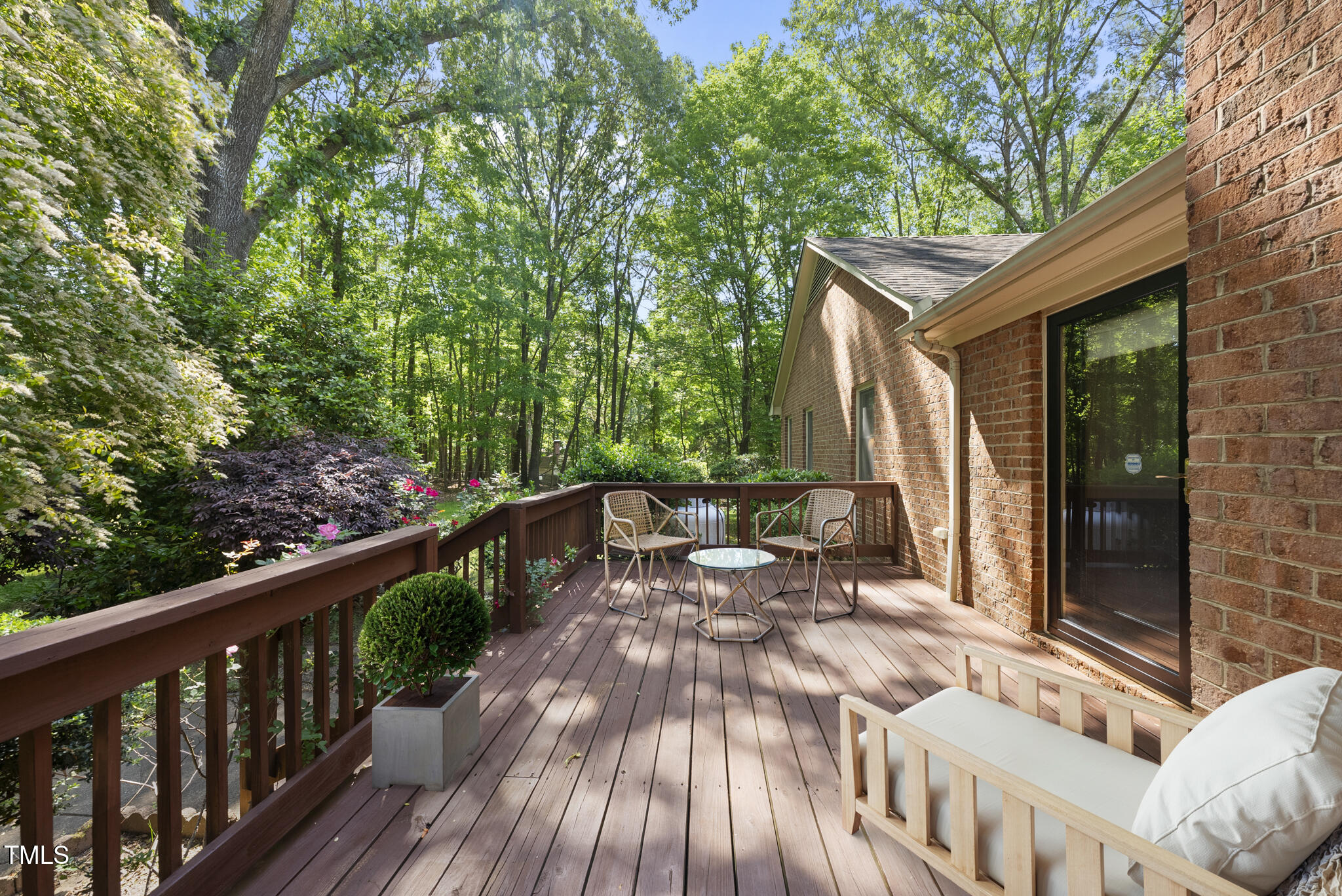 2001 Lovdal Drive Raleigh, NC 27613 - Photo 28 of 42 Deck off Screened Porch