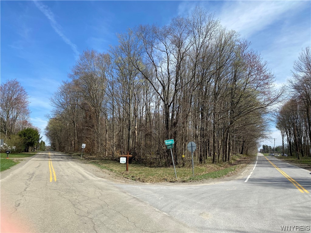 CORNER OF LENOX RD. AND BROWN RD.
