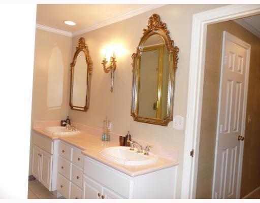 217 Dilworth Road Bell Acres, PA 15143 - Photo 11 of 17 Master Bath/Spa. Double vanity with corian countertop and double mirrors.
