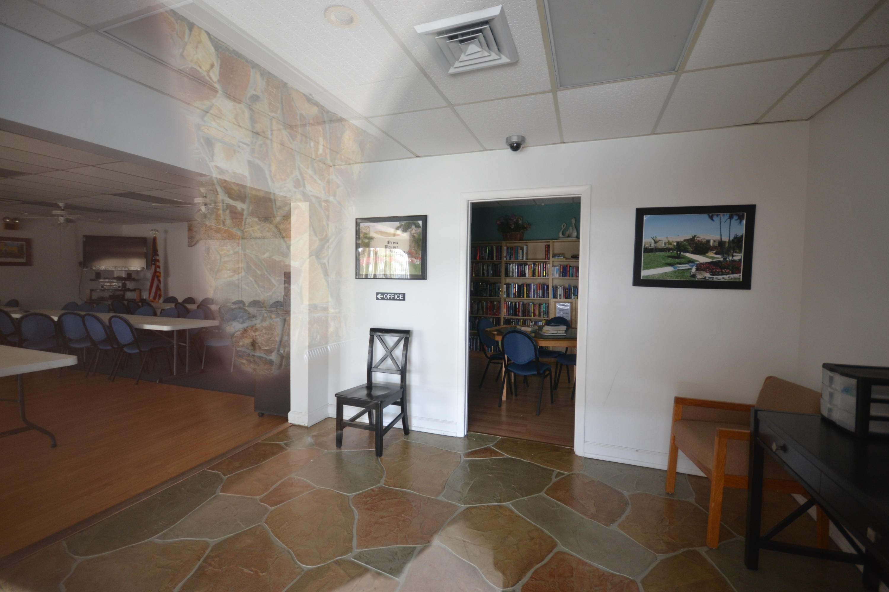 3251 Ridge Hill Road, Unit B Boynton Beach, FL 33435 - Photo 23 of 25 Pine Point Villas Clubhouse Interior