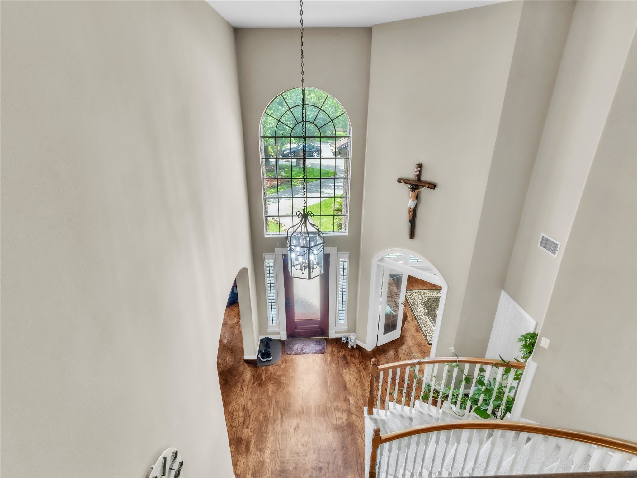 17902 St Emilion Court Spring, TX 77379 - Photo 24 of 38 View from 2nd floor down to front door