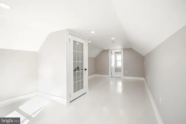 a view of empty room