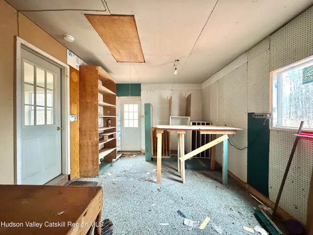 front view of a house with a window