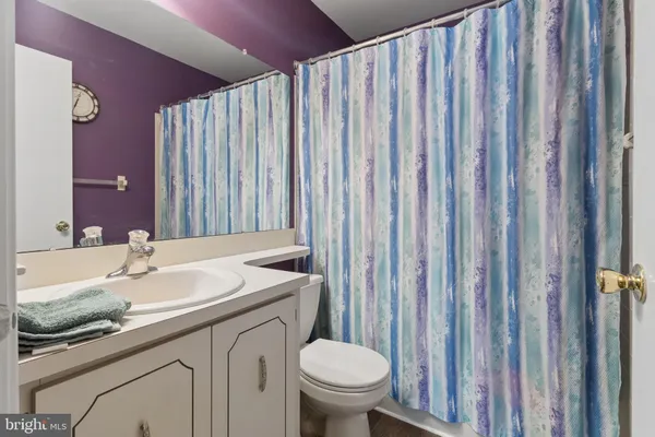 a room with furniture and a table