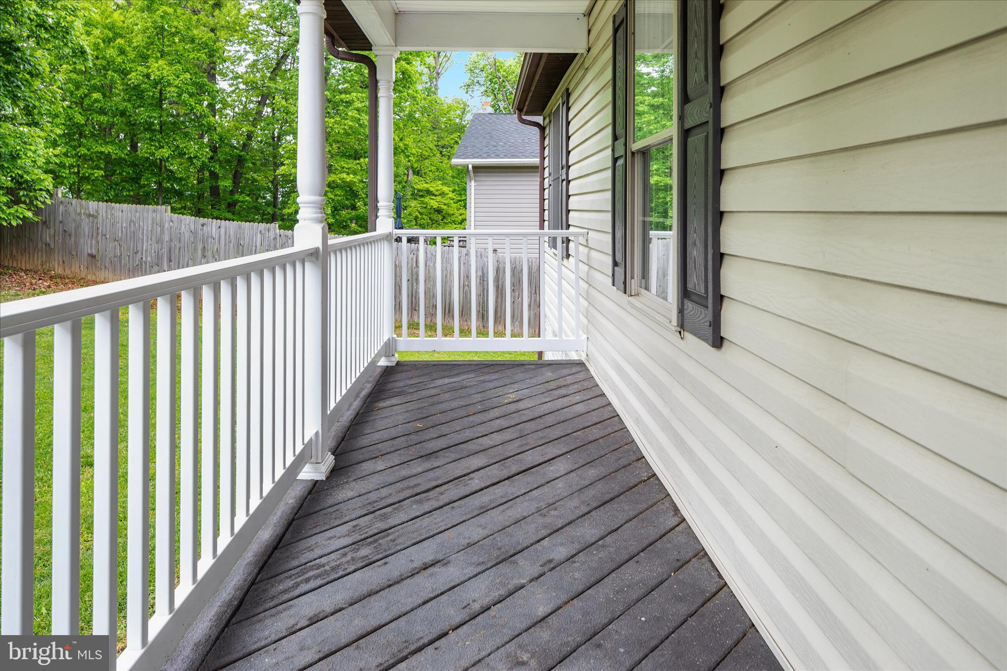 23 Cherrywood Road Front Royal, VA 22630 - Photo 22 of 33 a view of a balcony with wooden floor