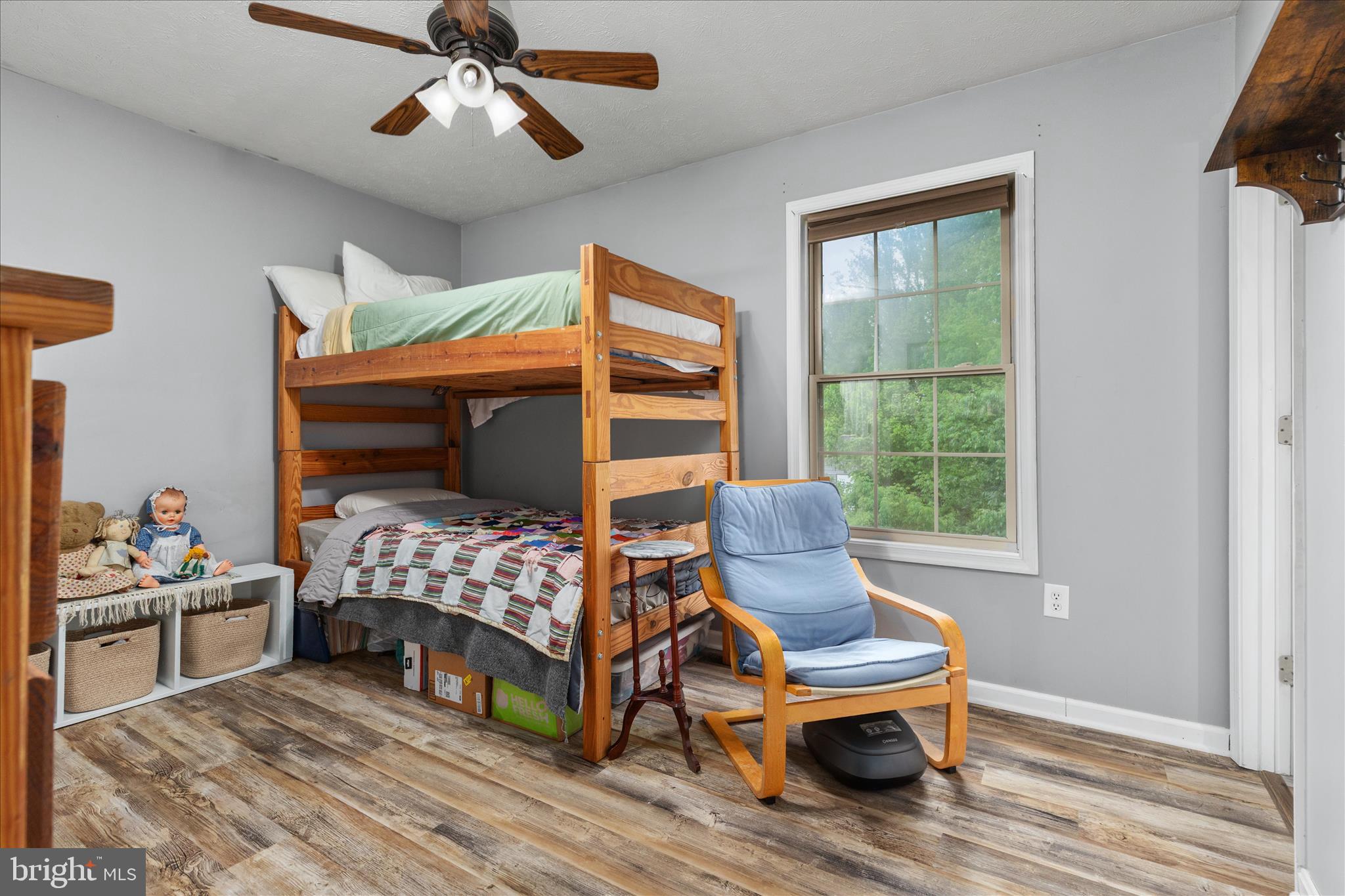23 Cherrywood Road Front Royal, VA 22630 - Photo 8 of 33 a bedroom with bunk bed and a window