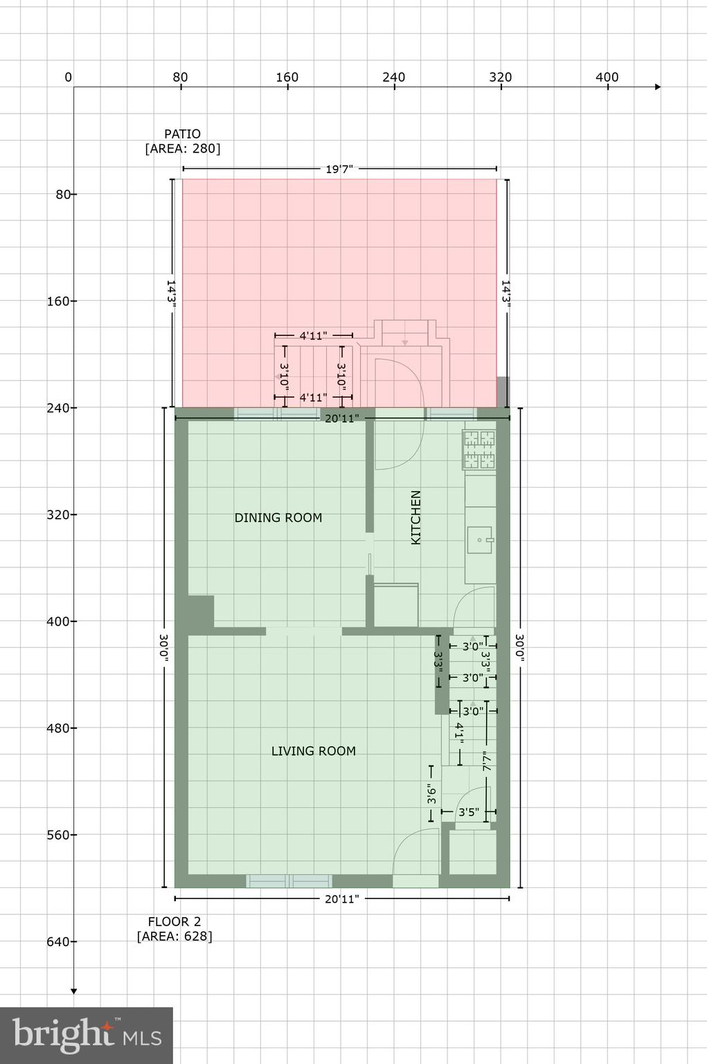 5520 Sagra Road Baltimore, MD 21239 - Photo 37 of 41 Floor Plan-Main Level