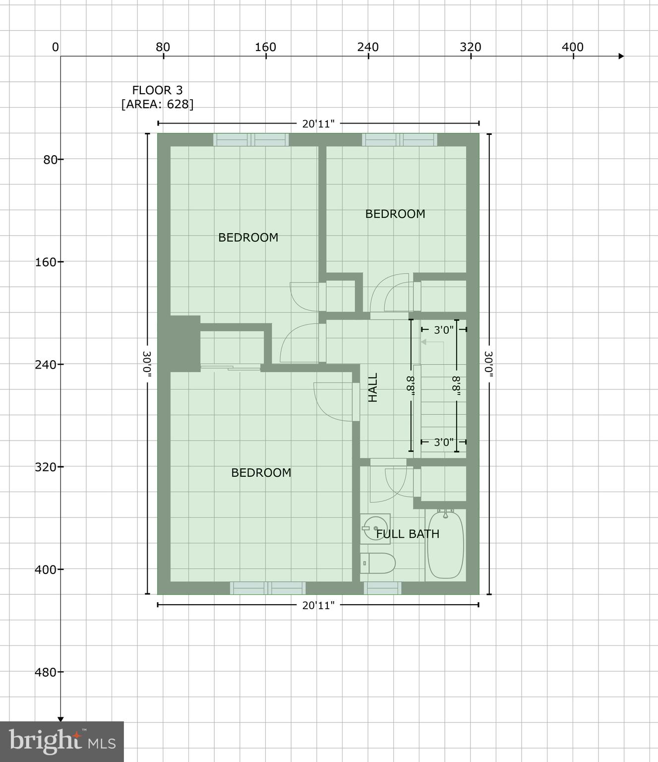 5520 Sagra Road Baltimore, MD 21239 - Photo 38 of 41 Floor Plan-Upper Level