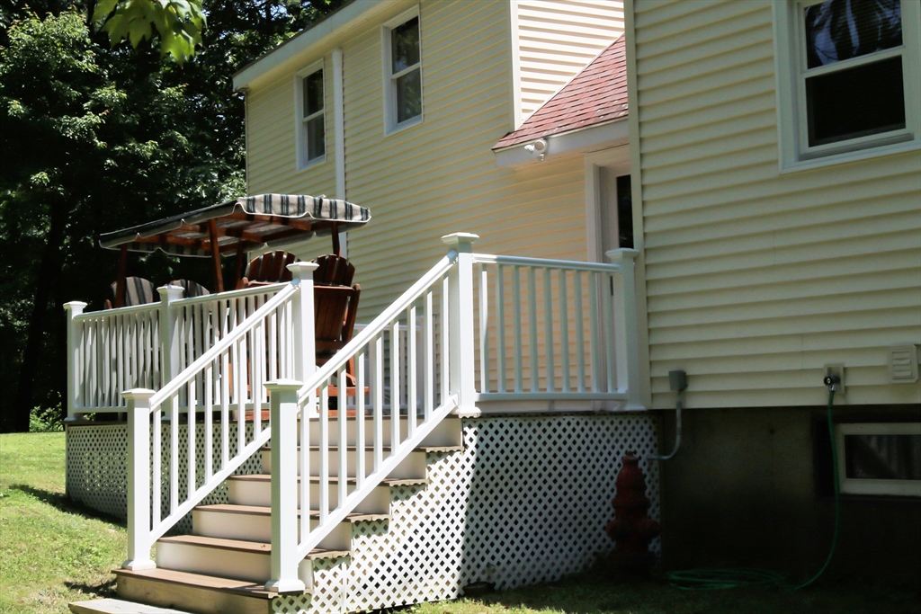 1 Battis Road Merrimac, MA 01860 - Photo 34 of 37 a view of a house with backyard and deck