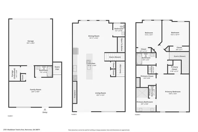 a picture of a floor plan