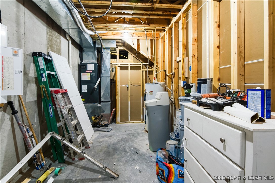 22 Navajo Road Four Seasons, MO 65049 - Photo 36 of 42 Downstairs HVAC room / storage