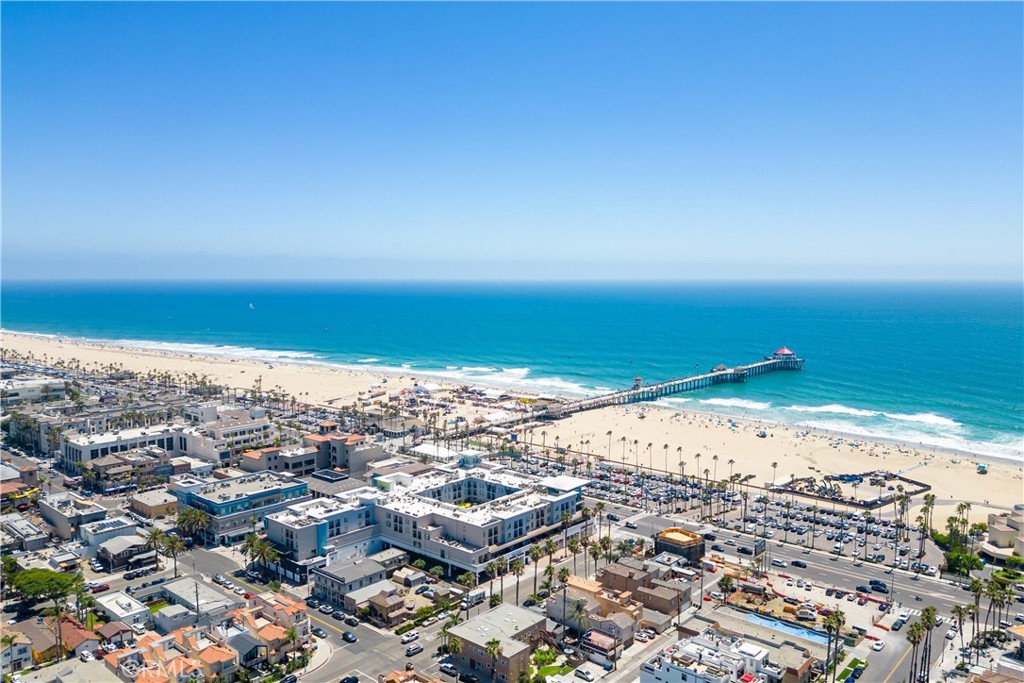 427 21st Street Huntington Beach, CA 92648 - Photo 56 of 63 an aerial view of beach and ocean
