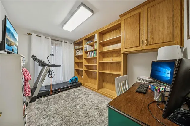 a view of a house with a yard and garage