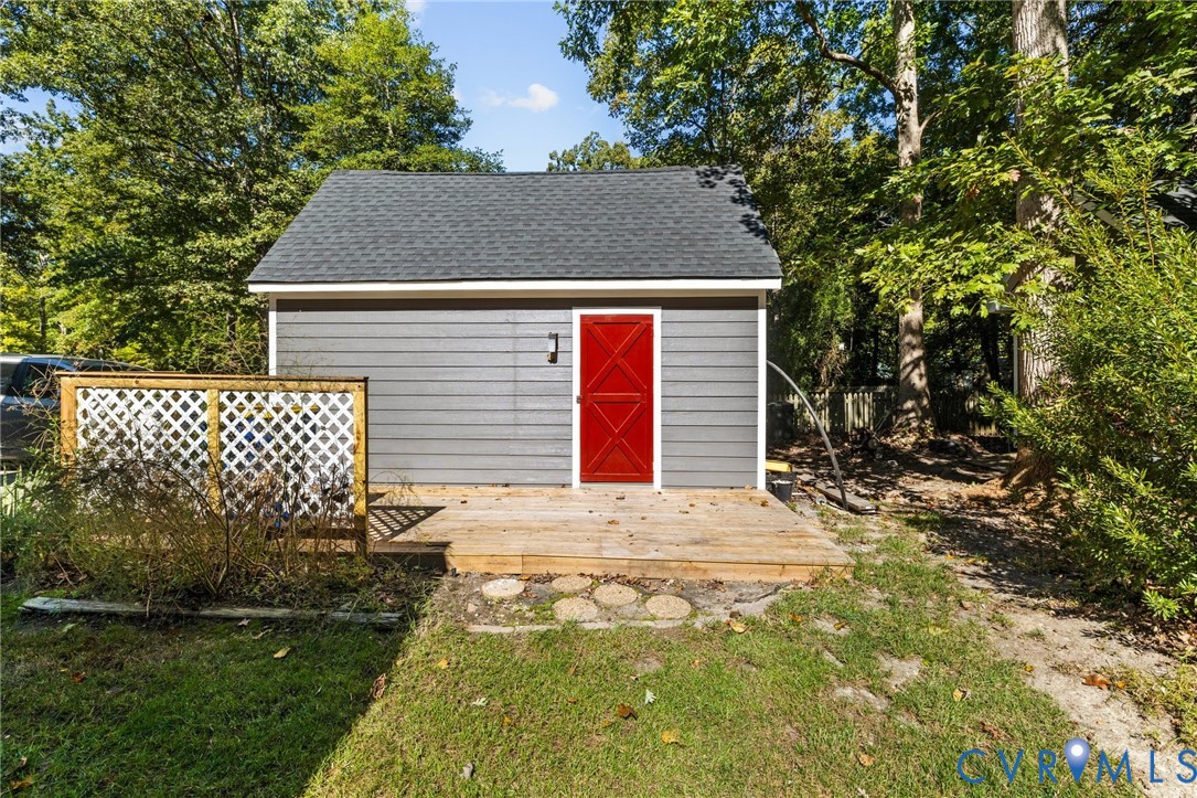 6920 Apamatica Lane Chesterfield, VA 23838 - Photo 26 of 31 workshop with electricity