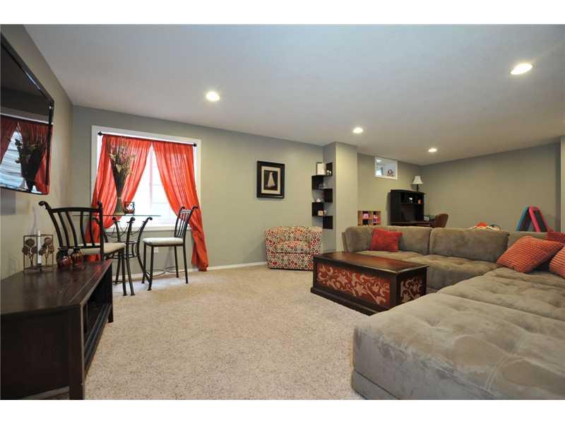 202 Maple Ridge Drive Canonsburg, PA 15317 - Photo 13 of 17 Family Room. Large game room with a media area and toy area There is a storage room too!