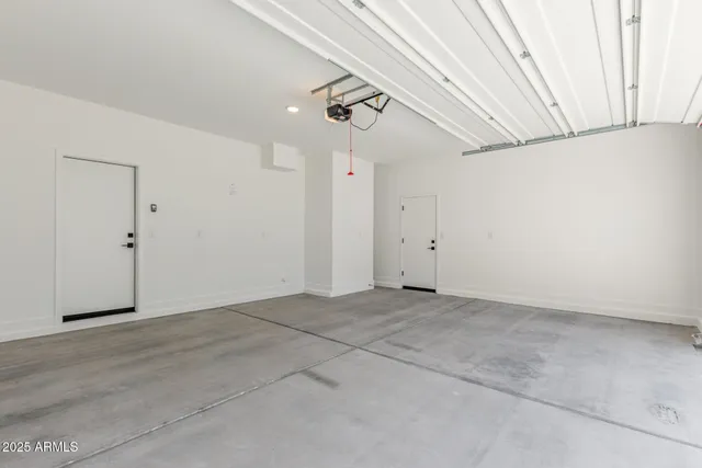 a view of a house with garage