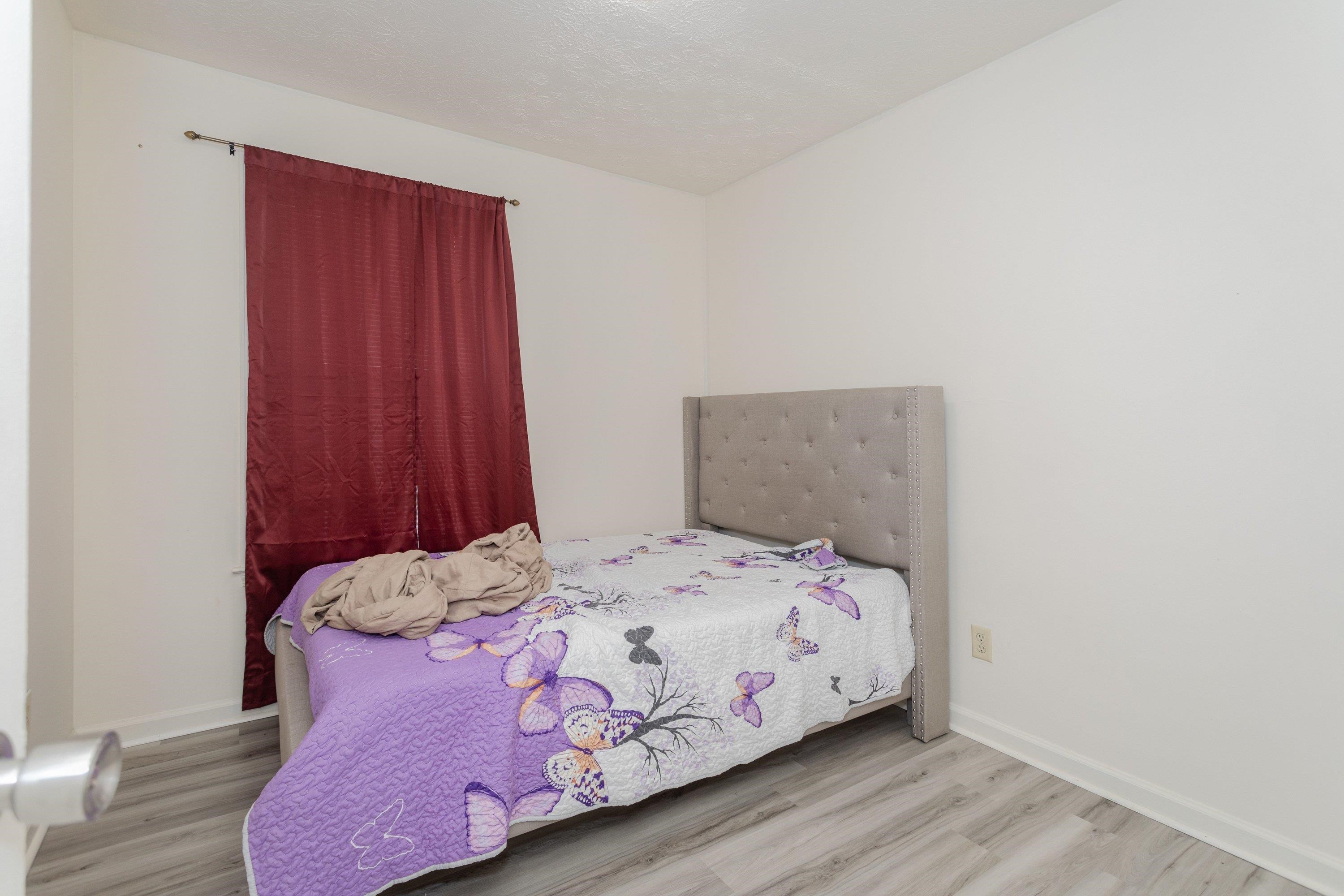 1211 Old Furnace Road Harrisonburg, VA 22802 - Photo 26 of 55 This third bedroom is located on the upper level of the home. This bedroom features a large window, luxury vinyl plank flooring, and large closet!