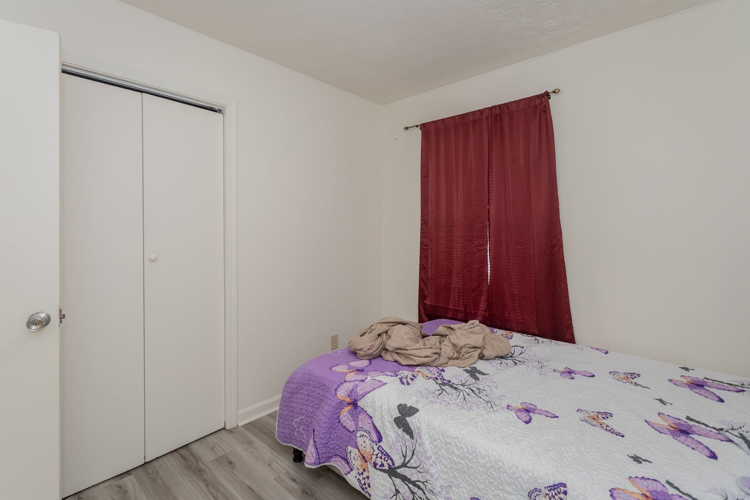 1211 Old Furnace Road Harrisonburg, VA 22802 - Photo 27 of 55 This third bedroom is located on the upper level of the home. This bedroom features a large window, luxury vinyl plank flooring, and large closet!