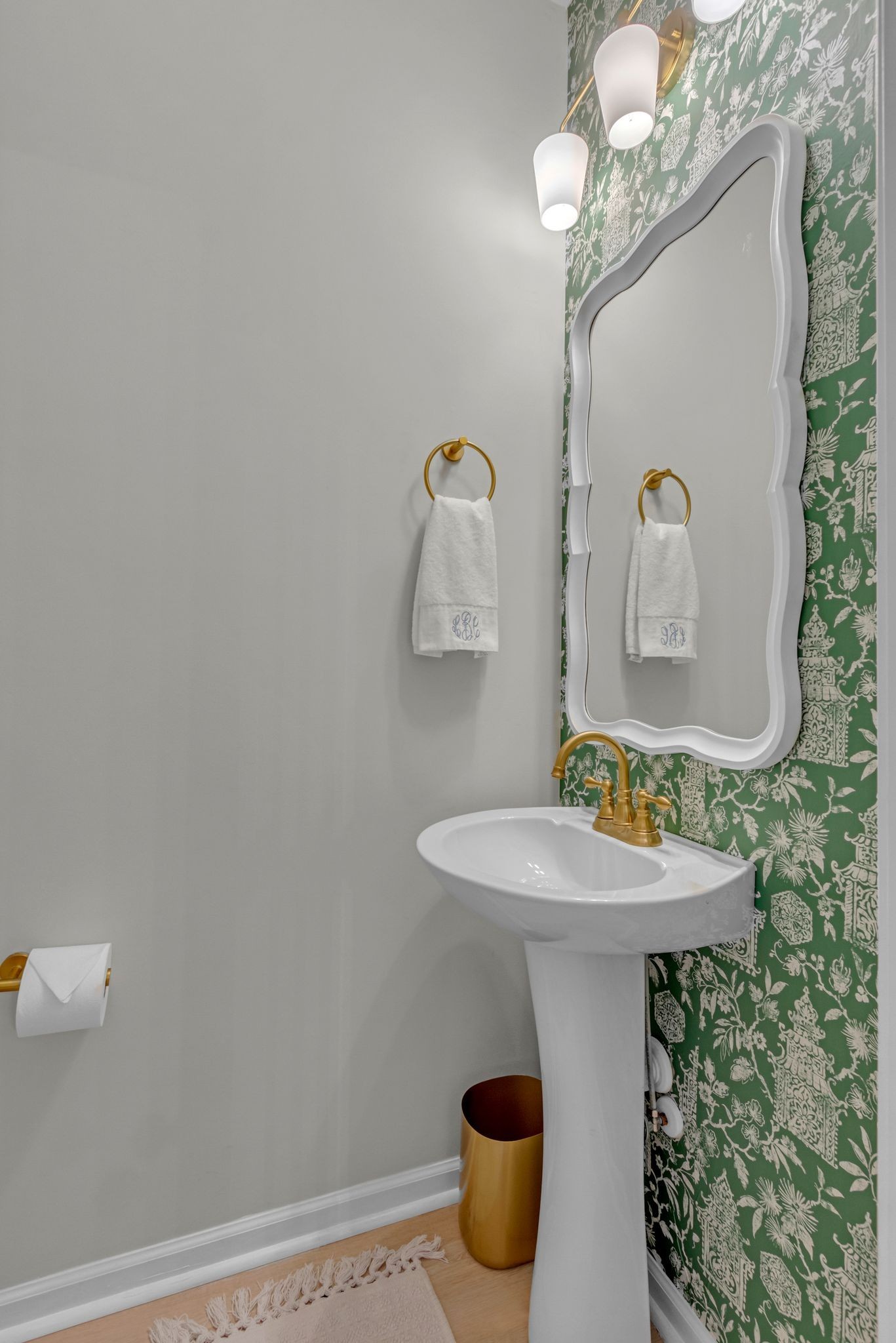 307 Oldbury Lane Spring Hill, TN 37174 - Photo 12 of 23 a bathroom with a sink mirror and vanity