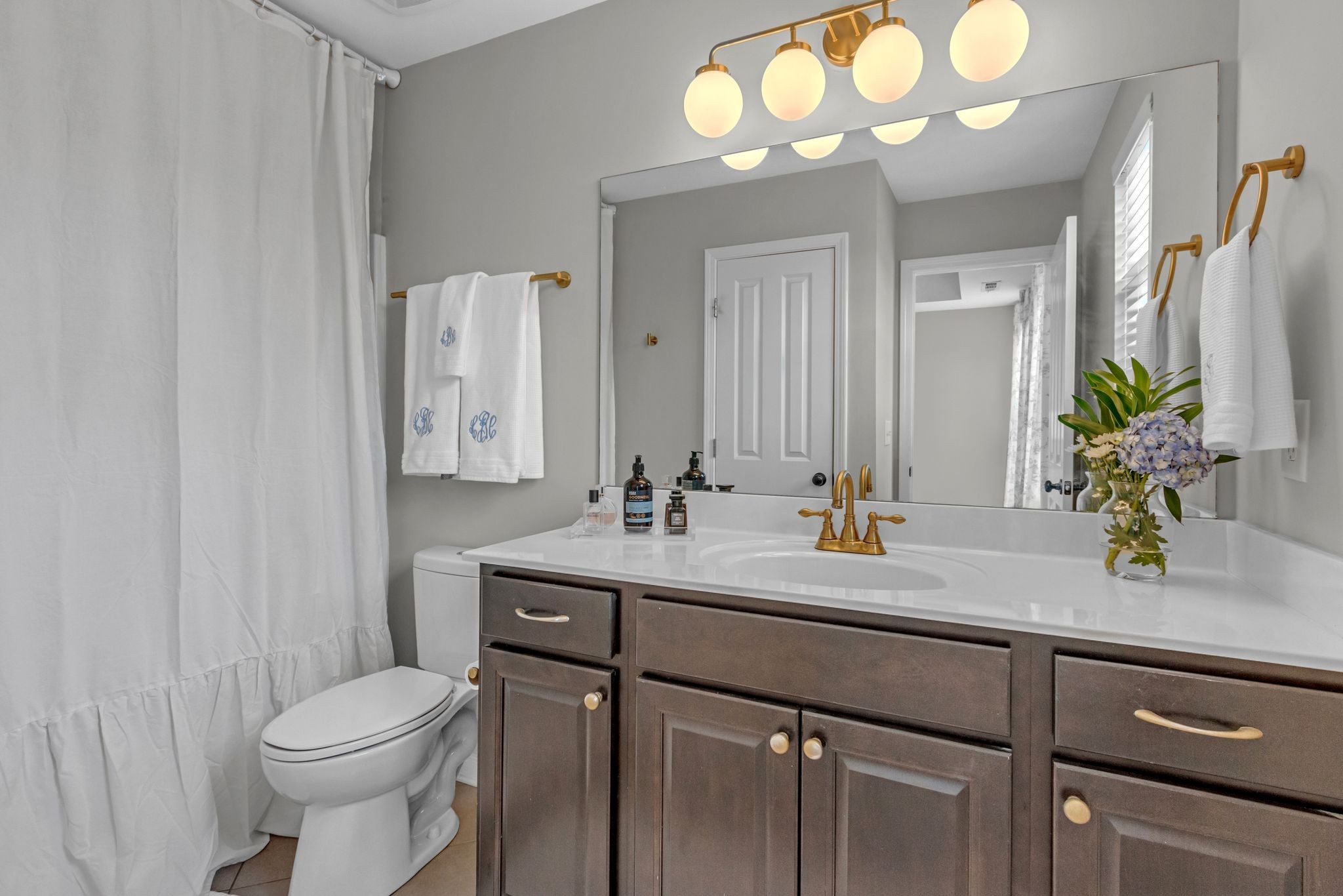 307 Oldbury Lane Spring Hill, TN 37174 - Photo 15 of 23 a bathroom with a sink a toilet and a mirror