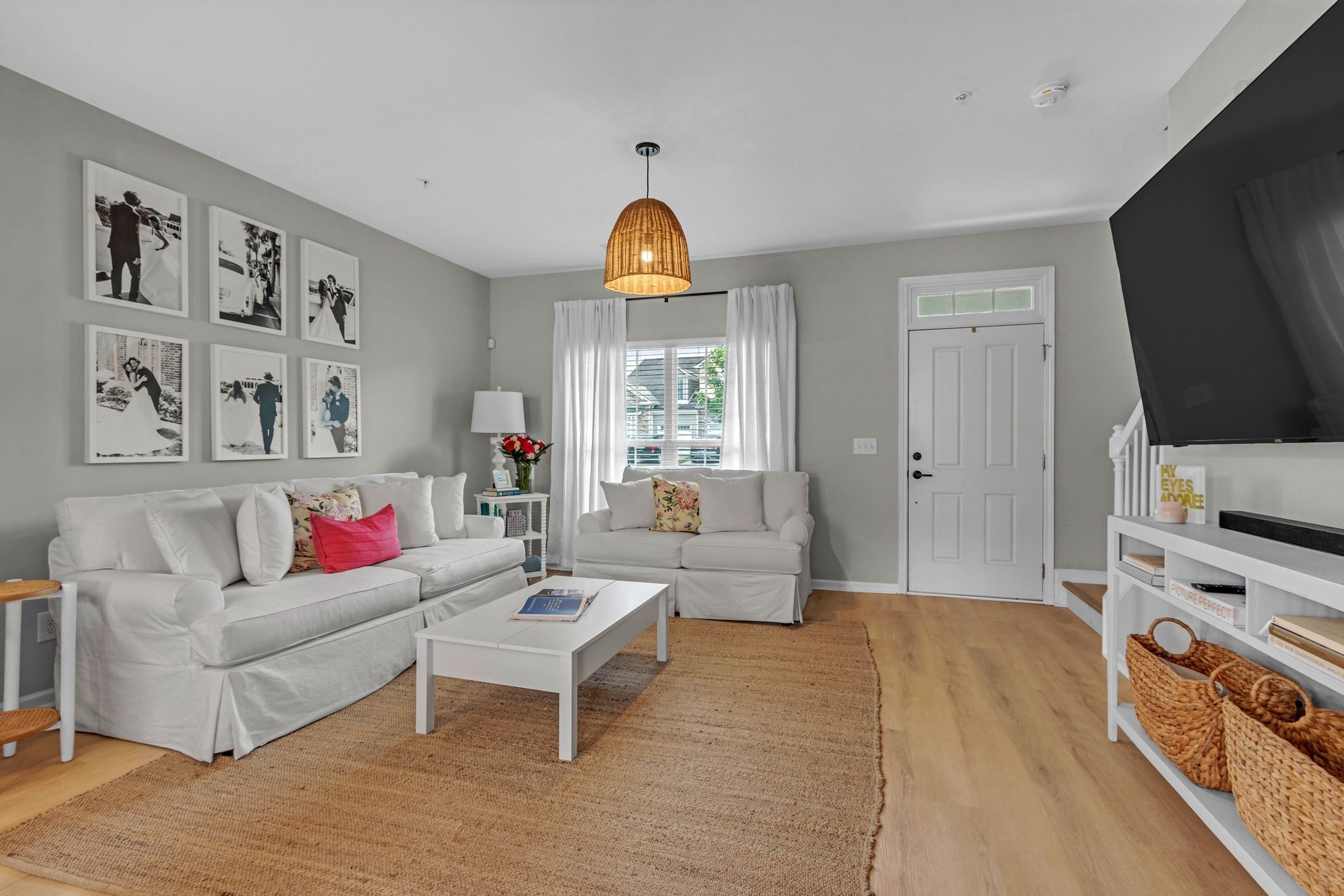 307 Oldbury Lane Spring Hill, TN 37174 - Photo 7 of 23 a living room with furniture and a flat screen tv