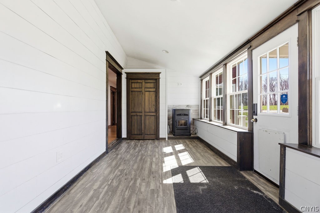 1521 Gunbarrel Road Van Buren, NY 13027 - Photo 28 of 49 Florida room with pellet-stove