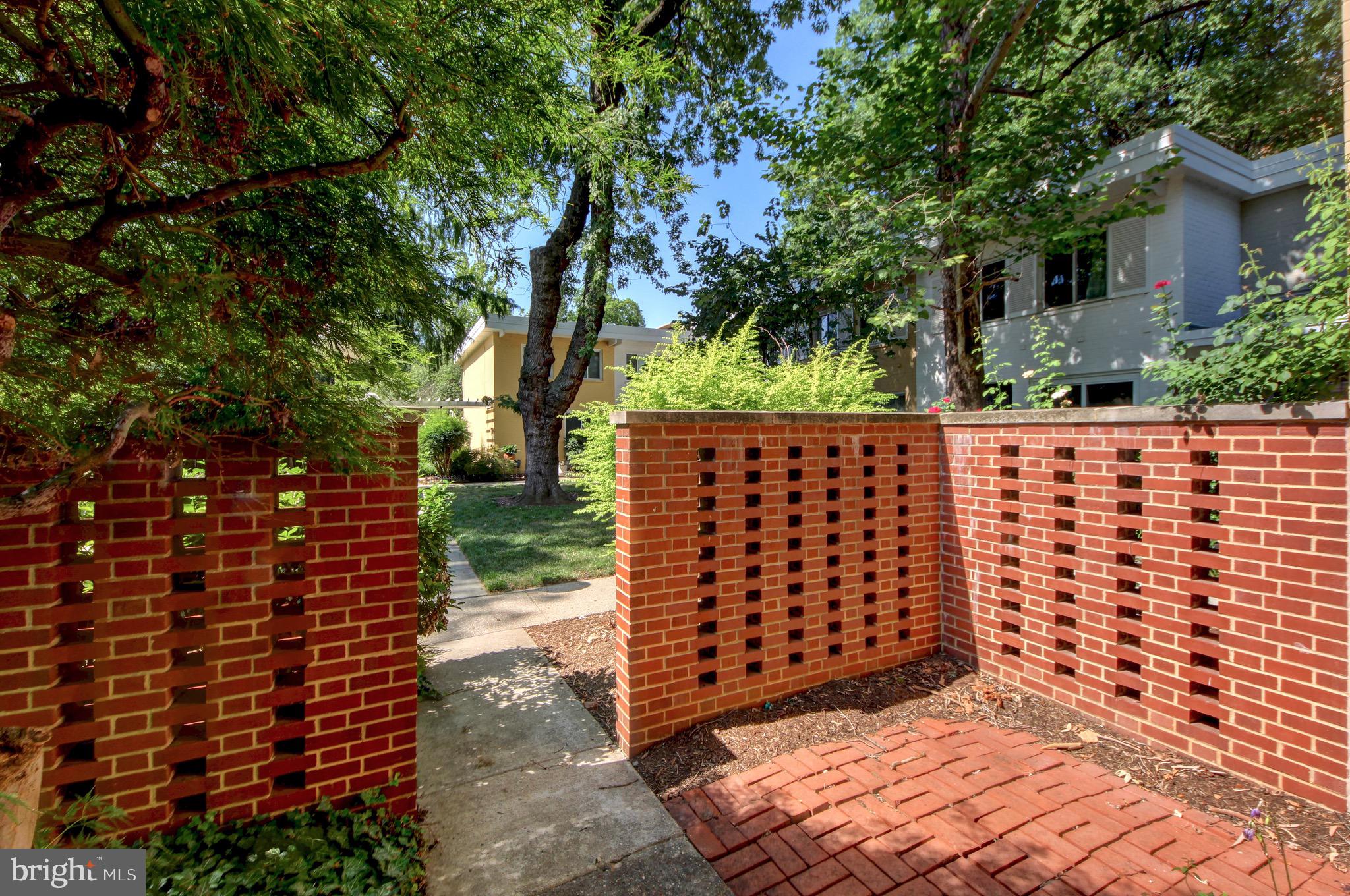 729 3rd Street Southwest Washington, DC 20024 - Photo 19 of 33 Enter the home through the private front patio