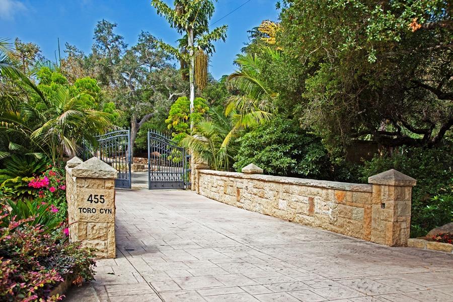 455 Toro Canyon Road Montecito, CA 93108 - Photo 1 of 17 a view of an outdoor space