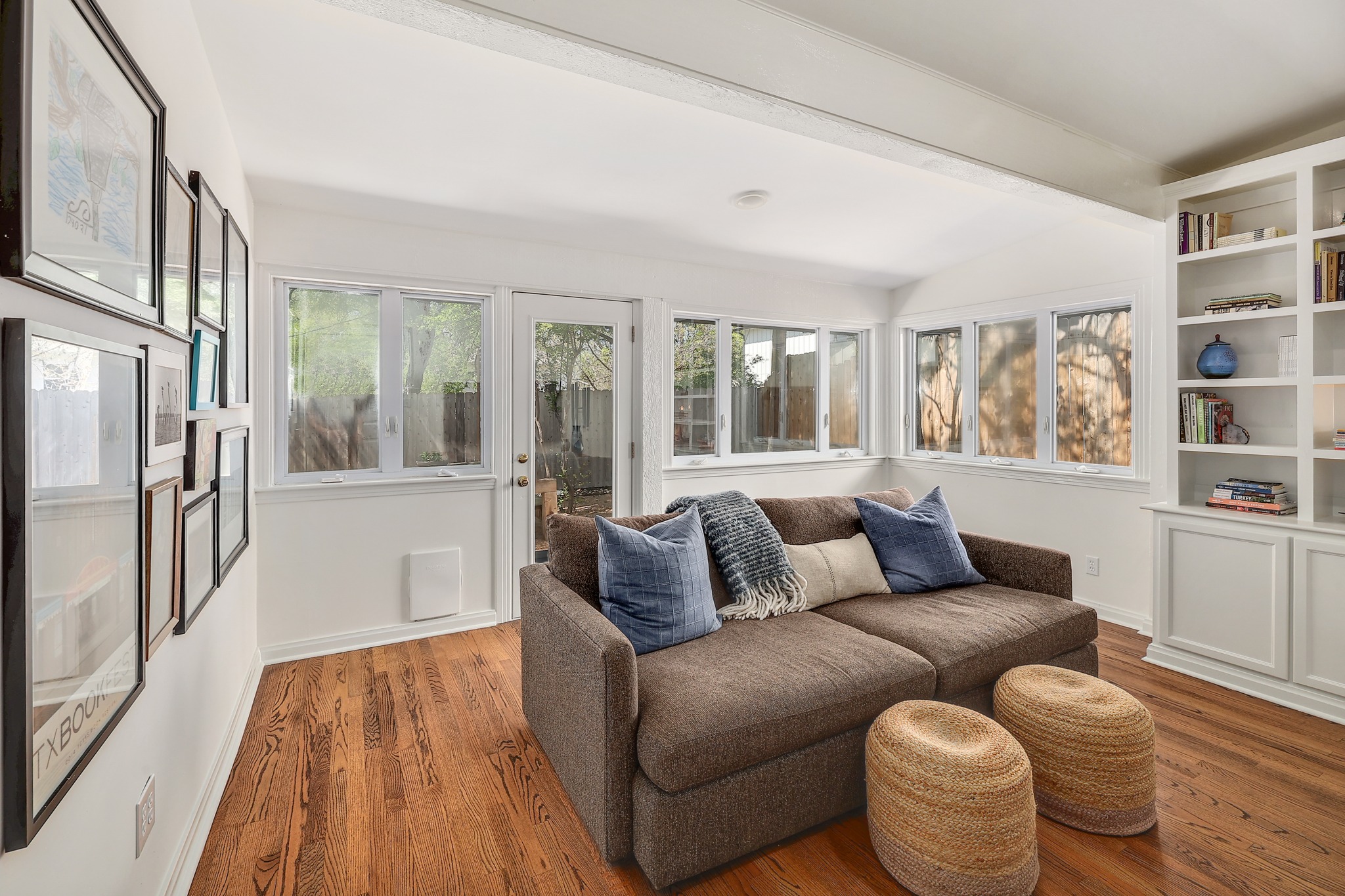 5600 Bull Creek Road Austin, TX 78756 - Photo 13 of 33 a living room with furniture and a large window